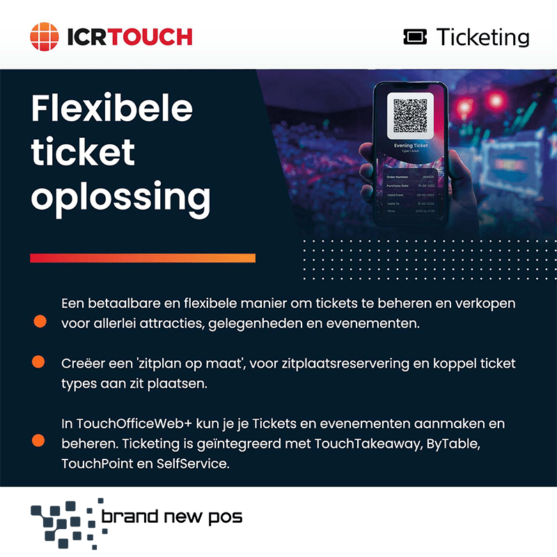 ICRTouch Ticketing POS
